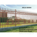 ISO9001 and CE factory hot dipped galvanized residential palisade fencing